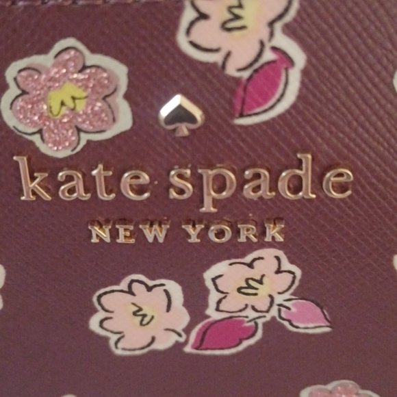 NWT Kate Spade Floral Cosmetic Case - Picture 4 of 7